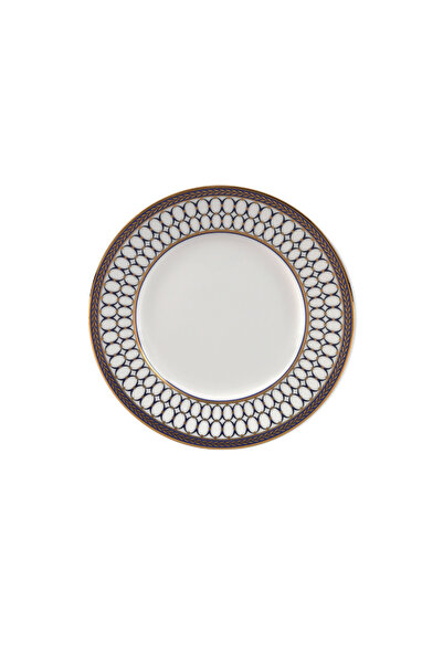 Wedgwood طبق عصر النهضة الذهبي مقاس 18 سم، تصميم أنيق من الصين ذات العظام الرفيعة