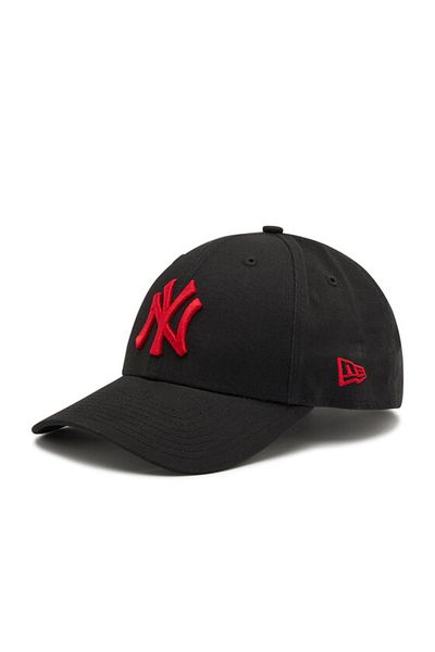 New Era Style Čierna šiltovka s červeným logom New Era 940 League Essential