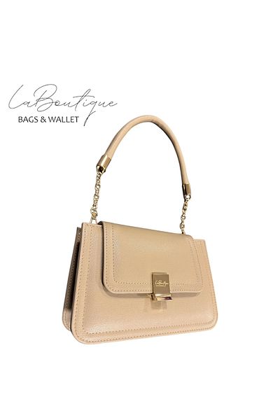 LA BOUTIQUE Geanta LB 7135 - Tesatura din nurca