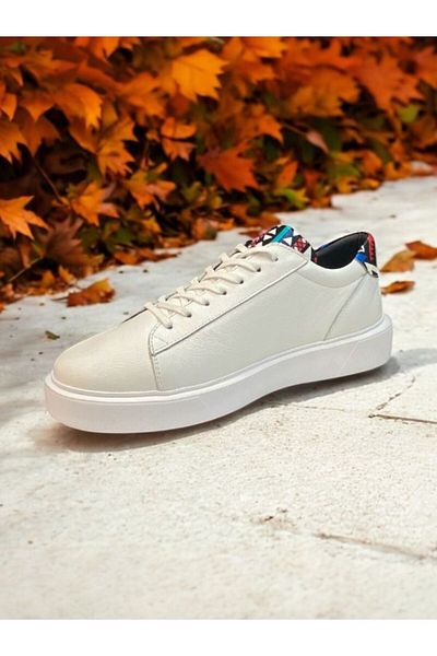 BABUCCİ Men's Genuine Leather Eva Sole Lace-Up Soft Comfortable Stylish and Elegant Design Sports Sneaker