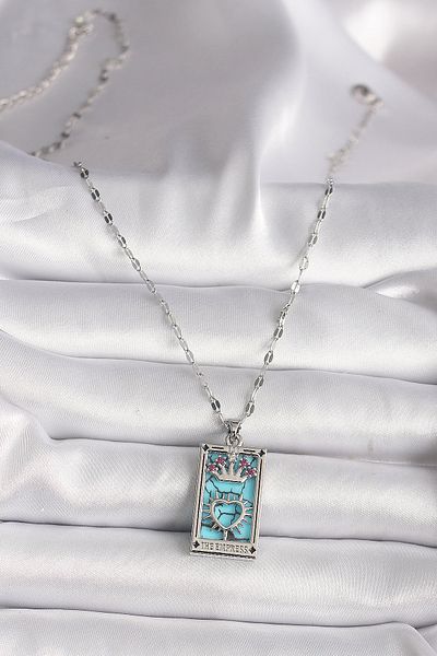 Skygo 316L Steel Silver Color Pink Zircon Stone Crown Heart Portrait Model Women's College - Tj-Bko9669