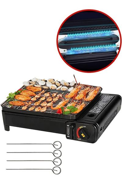 Cady One Portable outdoor BBQ gas stove with auto ignition