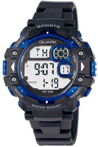 Quark Qu-336G-4 Digital Men's Watch