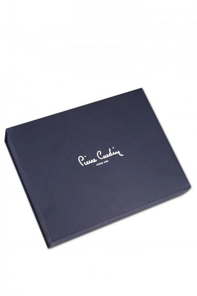 Pierre Cardin Men's Gift / Dowry Boxed Belt Card Holder and Wallet Set