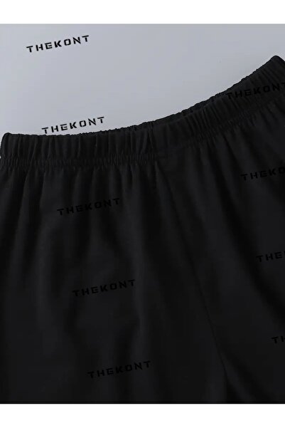 THEKONT PANTALONI SCURT IMPRIMAȚI HELLO COD COSTUME:2706