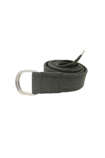Anatolia Unisex Green Cotton Woven Canvas Sport Denim Cloth Belt