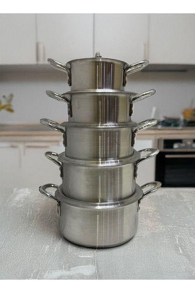 Cady One Aluminum pots set 10 pieces