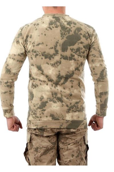 SINGLE SWORD Πουλόβερ Fleece με σχέδιο παραλλαγής