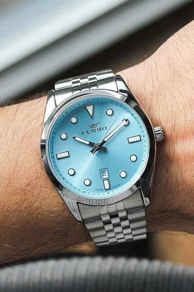 FERRO F11567A15 Men's Watch with Steel Band