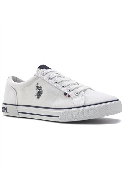 U.S. Polo Assn. U.S. Polo Assn. Teo Tex 4Fx Men's White Sneaker Shoes