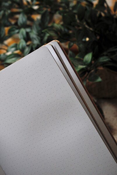 Nova Crafts كتاب غزال لامع ذو لون قهوة حليبي فاخر