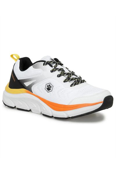 lumberjack Offie 4Fx Men's White-Yellow Sneaker Shoes