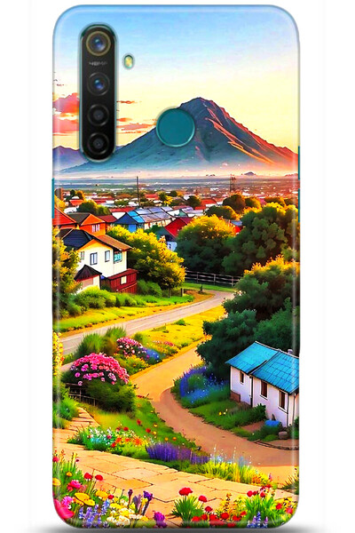 realme 5 Pro Case Hd Printed Case - Keep Following 5605