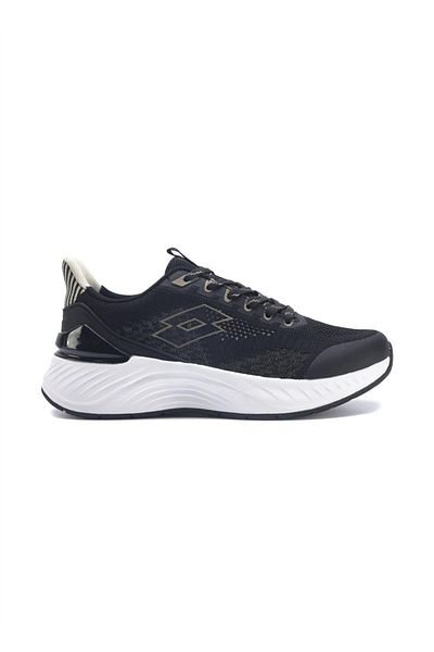 Lotto Walins Wmn 3fx Women's Black-gold Running & Training Shoes
