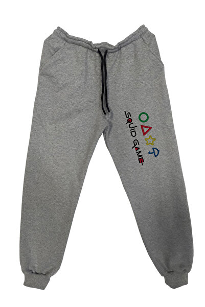 Raf Coll Squid Game11 مطبوع رقميًا - بنطال رياضي للفتيات/الصبيان، محبوك، ثنائي الخيط (صوف)