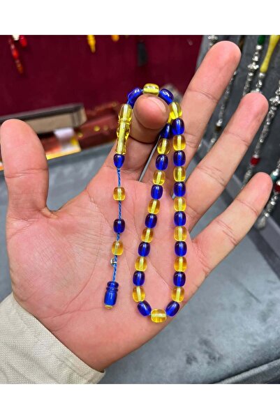 TESBİH ADAM Cutie personalizată Fan Lungimea încheieturii mâinii Galben Bleum...