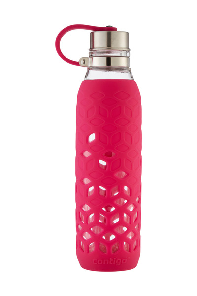 Contigo Glass Bottle 590ml Pink2095681