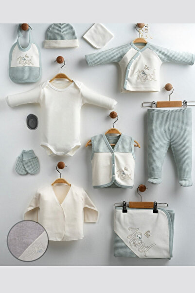 Cherub Baby طقم ملابس داخلية للأطفال حديثي الولادة مكون من 10 قطع من قماش الو...