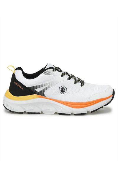 lumberjack Offie 4Fx Men's White-Yellow Sneaker Shoes