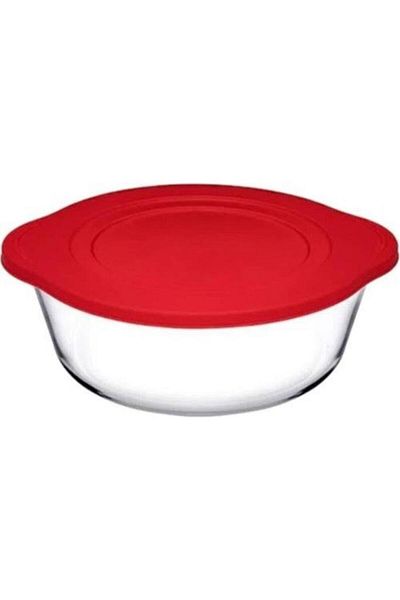 Paşabahçe Borcam Round Pot with Silicone Lid 840c