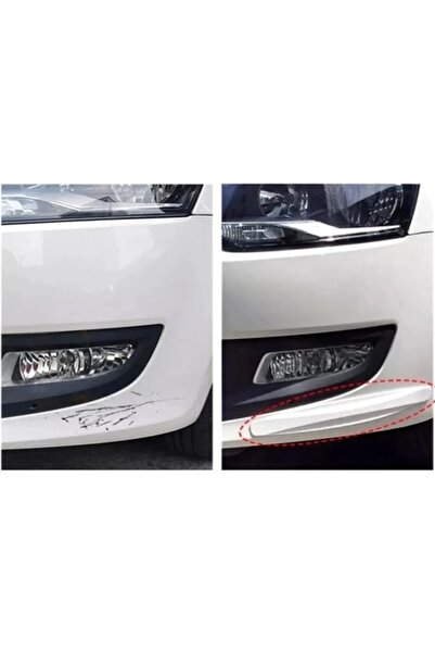 Z Tech Araba Tampon Koruyucu Karbon Desenli Tampon Koruma Aparatı Siyah