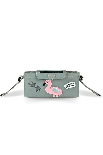 kids A more Flamenco Stroller Bag Gray