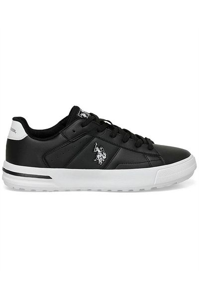 U.S. Polo Assn. U.s. Polo Assn. Mango 4Fx Erkek Siyah-Beyaz Sneaker Ayakkabı
