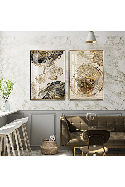 Harika bir ev HARİKABİREV|SİYAH-GOLD BOHEM SOYUT MİNİMAL KOMBİNİ |TEMPERLİ ÇE...