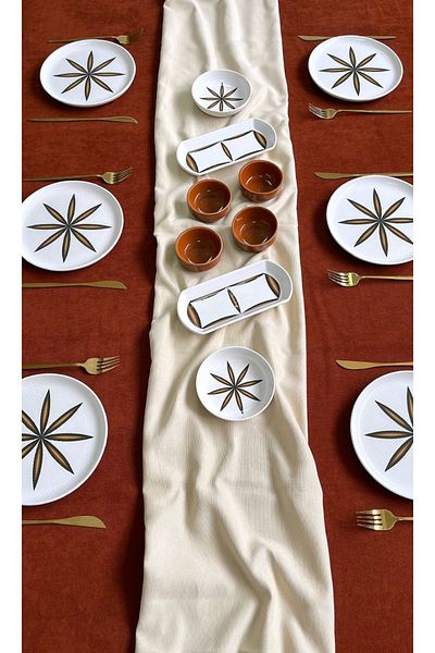 Borser Star Soft 6-Piece 14 Piece Breakfast Set