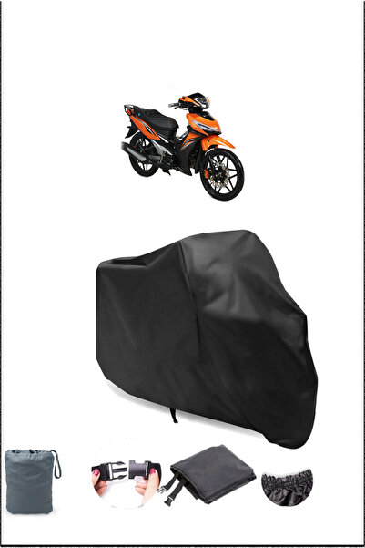 Breen Black Rks Easy Pro 50 Waterproof Durable Motorcycle Cover