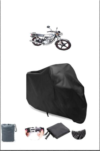 Breen غطاء دراجة نارية أسود KUBA Cg 50 Pro فائق المقاومة للماء