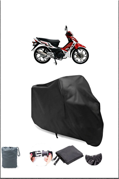 Breen Black Mondial 125 Sfs Waterproof Proof Motorcycle Cover