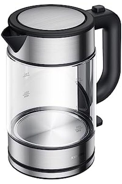 STOREMAX Sellbuystore Electric Glass Kettle Black 1053513