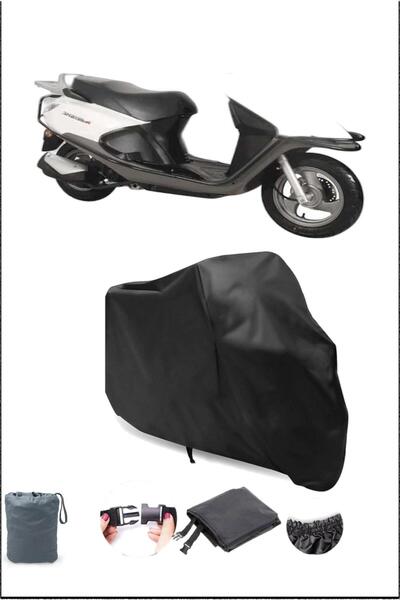 Breen Black Rks Spontini 110 Waterproof Durable Motorcycle Cover