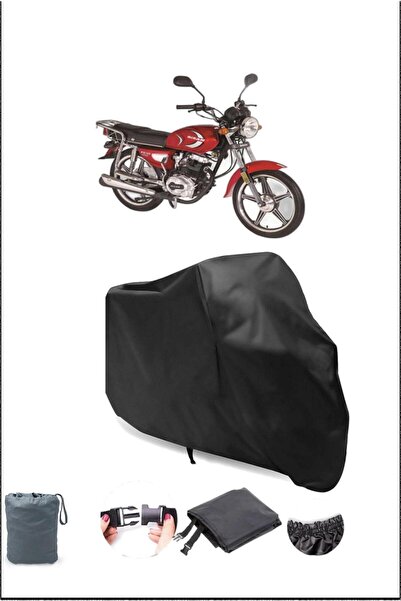Breen Black Bisan Soil Wrc 125 Waterproof Durable Motorcycle Cover
