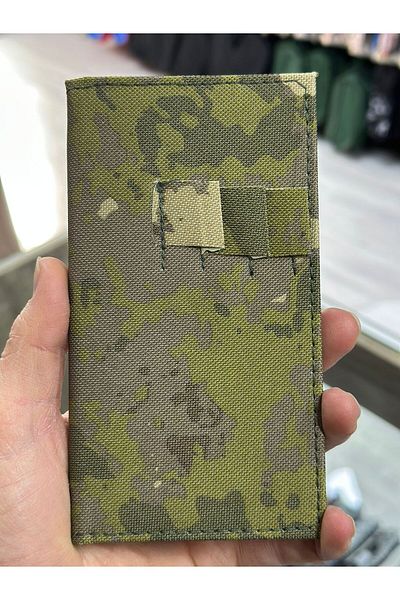 KOMANDO PAZARI Military Notepad Striped 80 Sheets