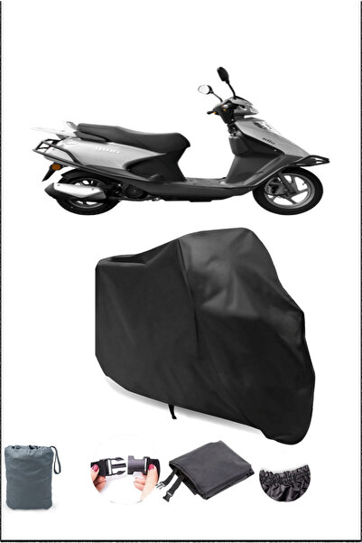 Breen غطاء دراجة نارية أسود يوكي أكتيف 125 مقاوم للماء