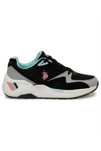 U.S. Polo Assn. U.S. Polo Assn.Husky Wmn 4Fx Women's Black-Pink Sneakers