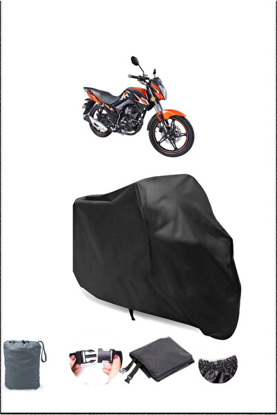 Breen Black Arora Ar 06Z 250 Waterproof Durable Motorcycle Cover