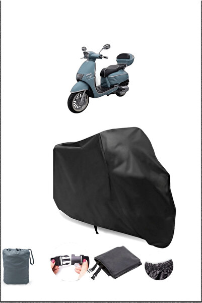 Breen غطاء دراجة نارية أسود الملك موتور ريجيل 125 مقاوم للماء