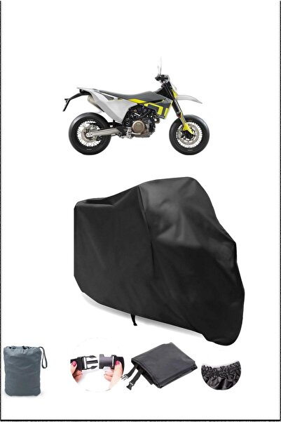 Breen BLACK HUSQVARNA Supermoto 701 WATERPROOF DURABLE MOTORCYCLE COVER