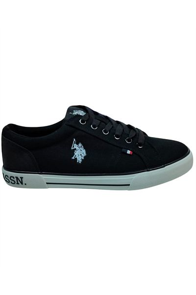 U.S. Polo Assn. BAZA. Polo Assn. Teo Tex 4FX - Tenis negru pentru bărbați