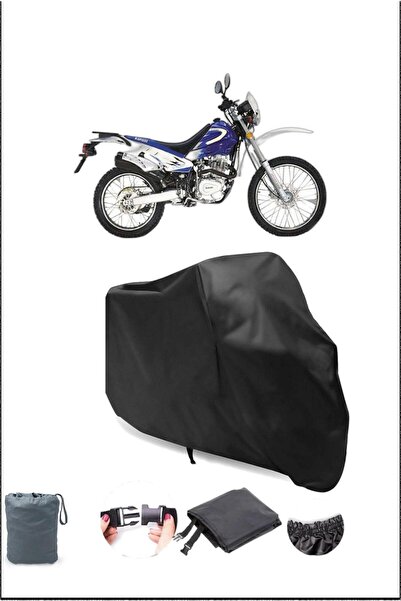 Breen Lock Compatible Motorcycle Tarpaulin for Black Kanuni Cheetah 125, Safe...