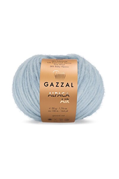 Gazzal Alpaca Air – 58% Baby Alpaca, 14% Merino, 28% Poliamidă, 50 g / 150 m fir de tricotat-84