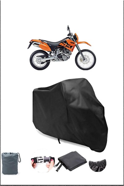 Breen غطاء دراجة نارية أسود KTM 640 Adventure مقاوم للماء ومتين