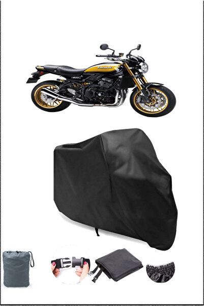 Breen Black Kawasaki Z 900 Rs Waterproof Durable Motorcycle Cover