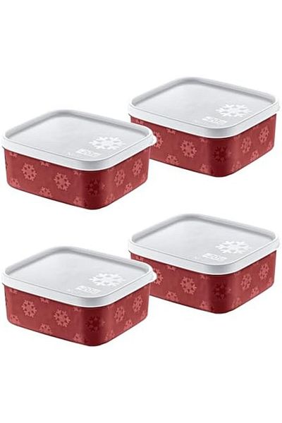 STOREMAX Jvnnastore Set of 4 No Frost Storage Container Carmen 700 ml Trendyfr 646268