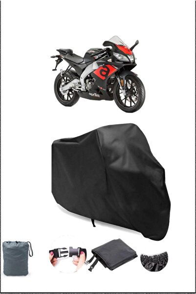 Breen Black Aprilia Rs 125 Waterproof Durable Motorcycle Cover