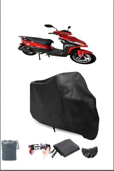 Breen Black Arora Verano Ar 125-25 Waterproof Durable Motorcycle Cover