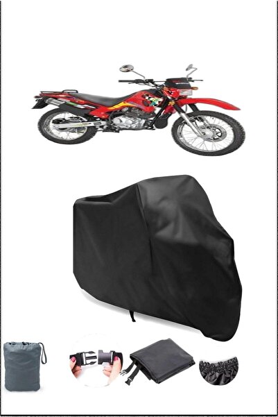 Breen Black Mondial 150 Ut Waterproof Resistant Motorcycle Cover